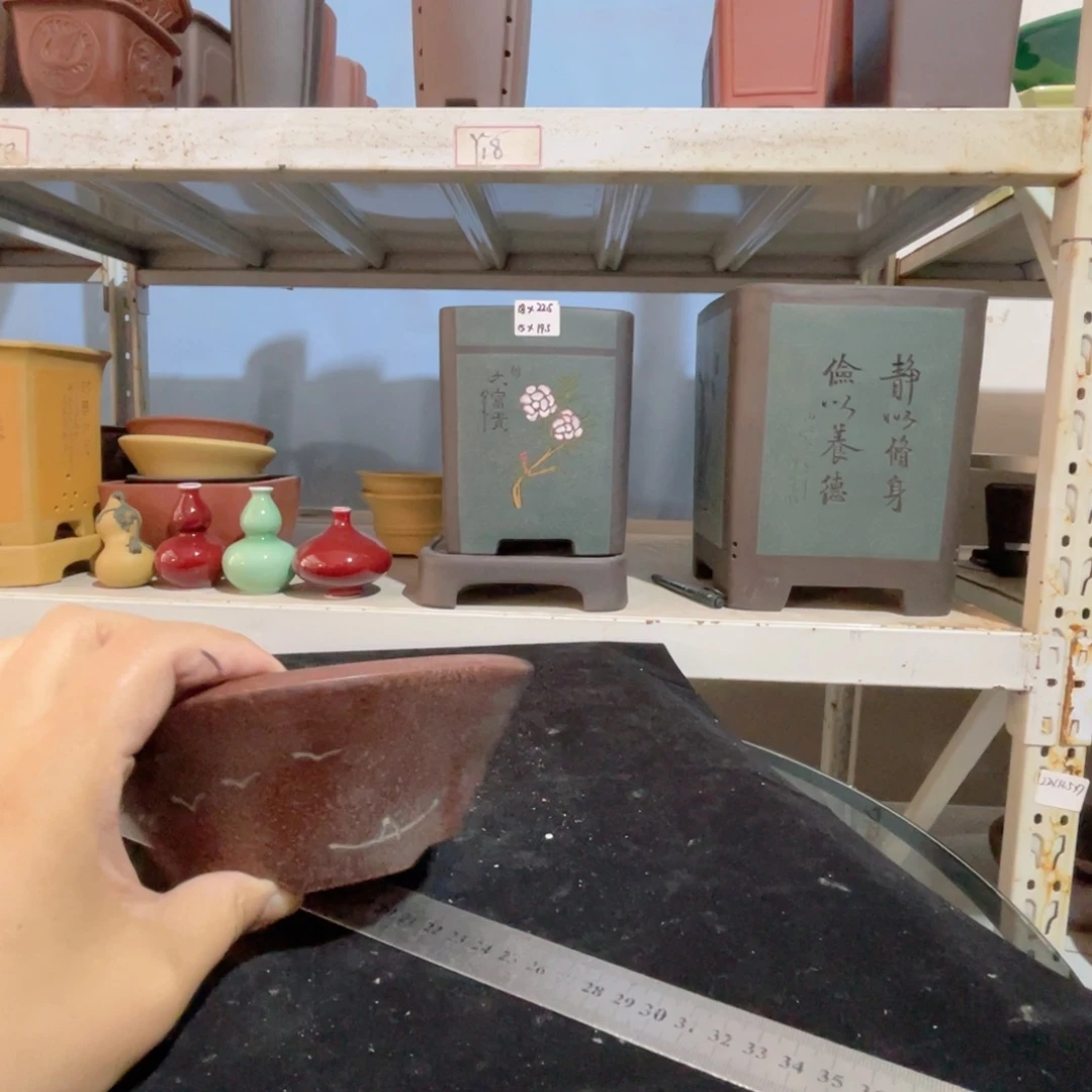 紫砂花盆16×9紫砂花盆