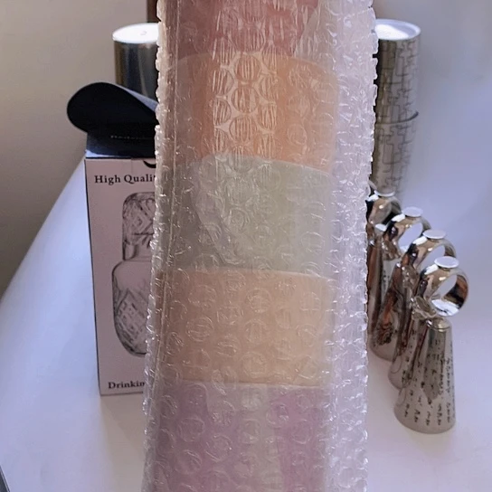 水晶玻璃吸管款铝杯