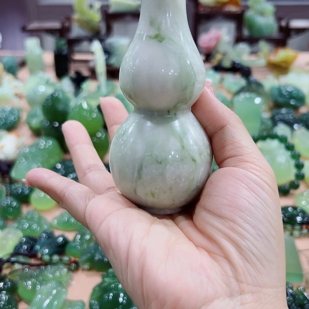 未镶嵌蛇纹石玉葫芦