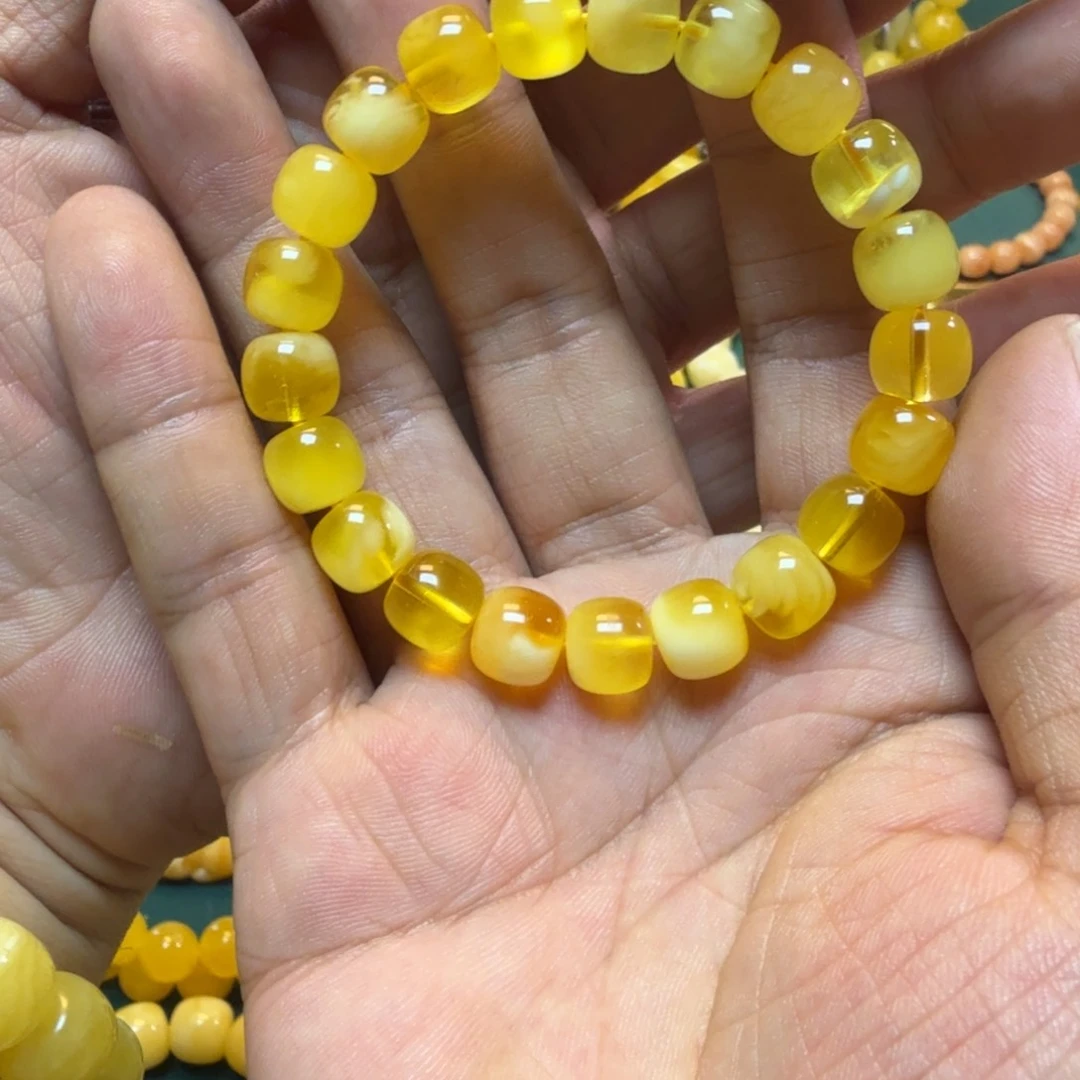 一***ぅ未镶嵌蜜蜡珠宝奇石