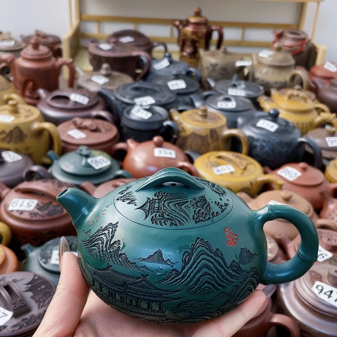 茶壶紫砂穿*甲紫砂微瑕