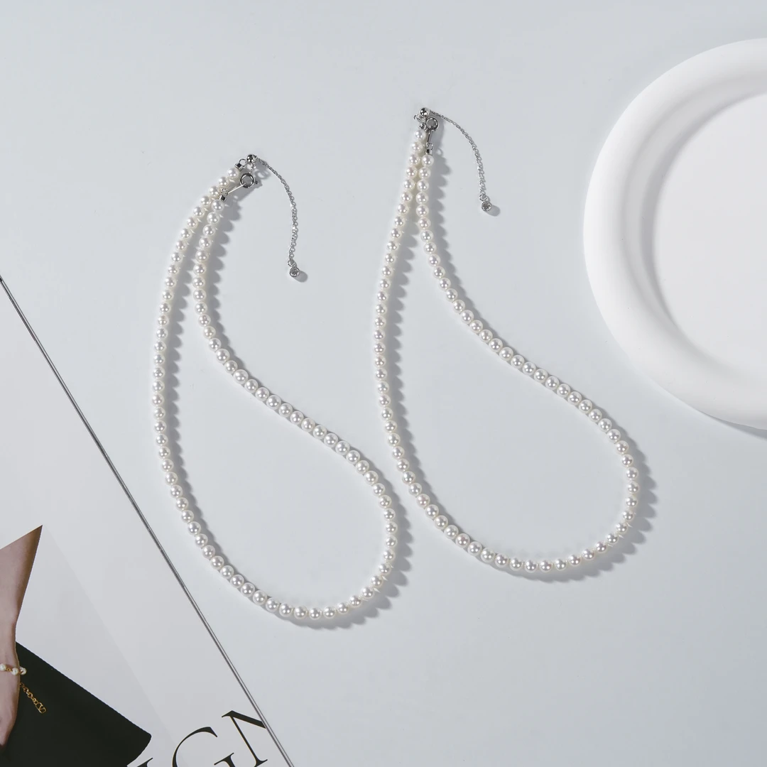 【云上叙】淡水珍珠项链-多样性发一件-5mm-V51728-M（甄选）