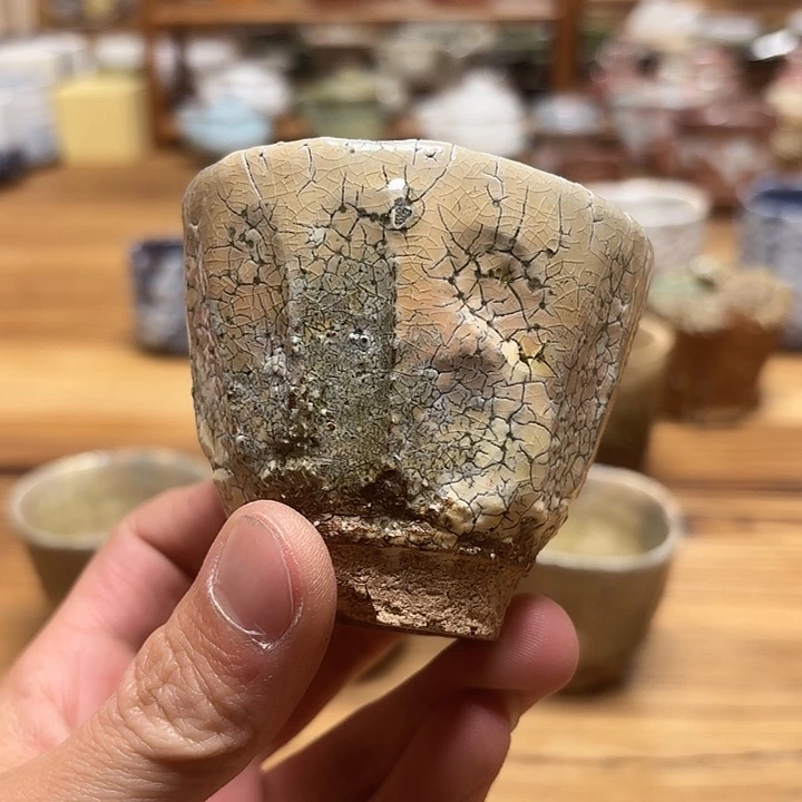 黑田岳微微瑕杯子一个