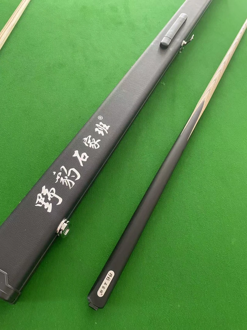 野豹石家班黑通小头白蜡木台球杆