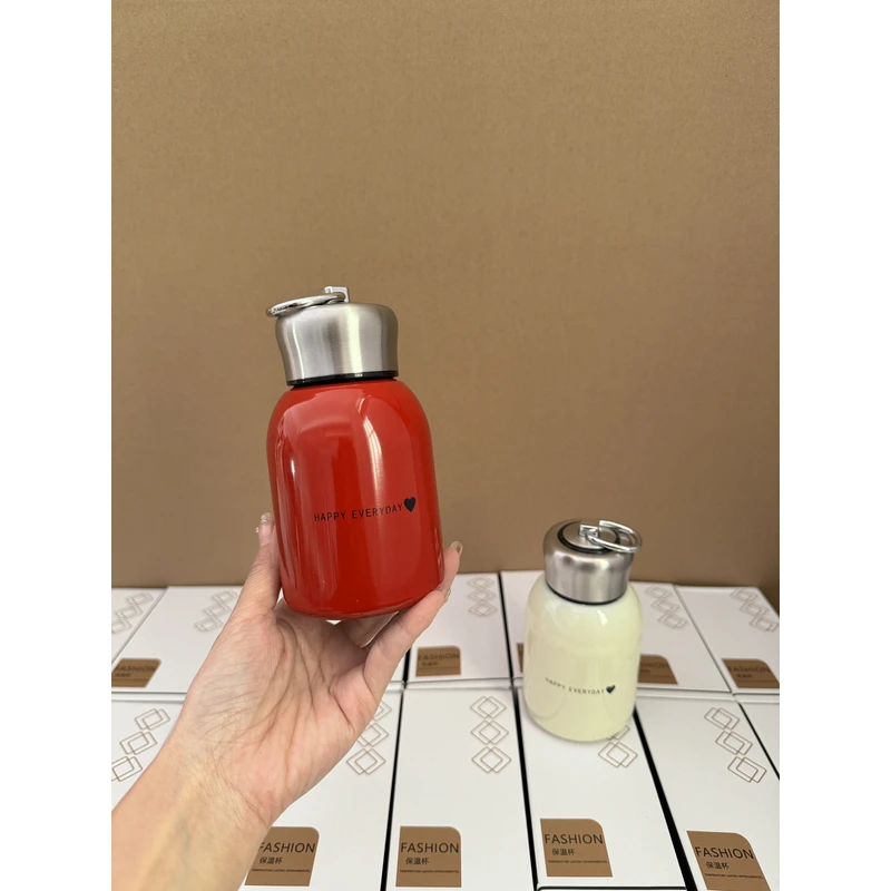 超级可爱小胖高颜值小巧便携迷你保温杯304不锈钢杯子水杯学生