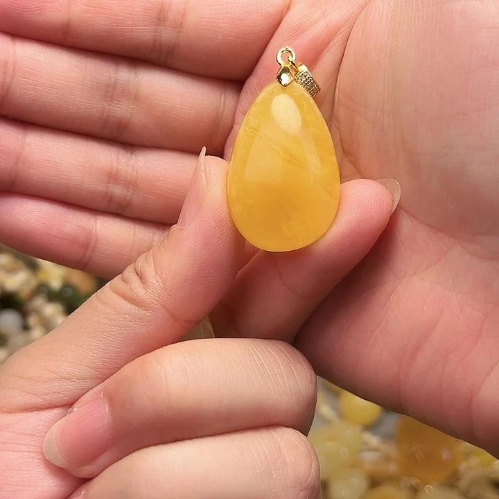蜜蜡颈饰未镶嵌蜜蜡
