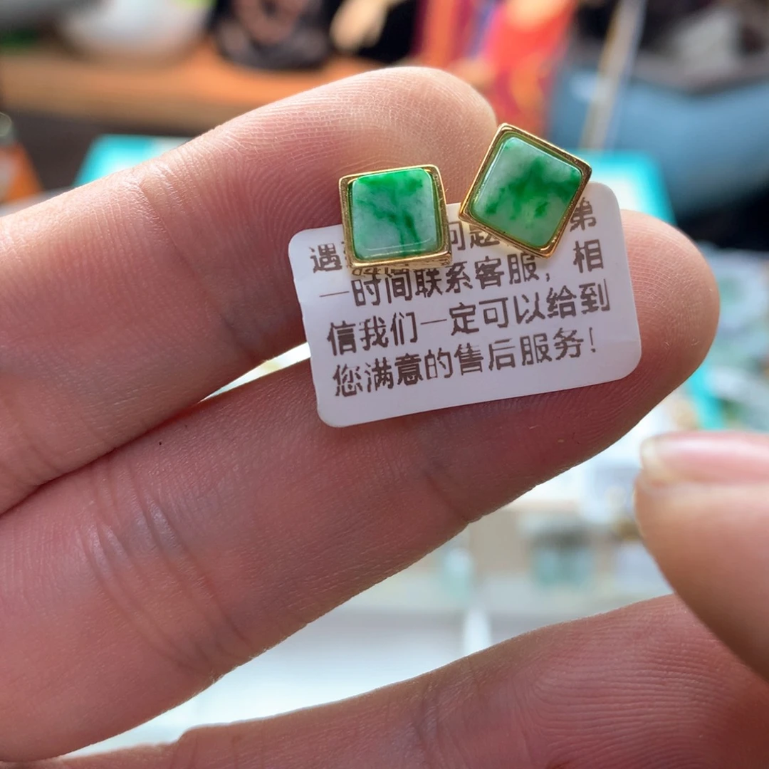 颈饰银S925镶嵌翡翠