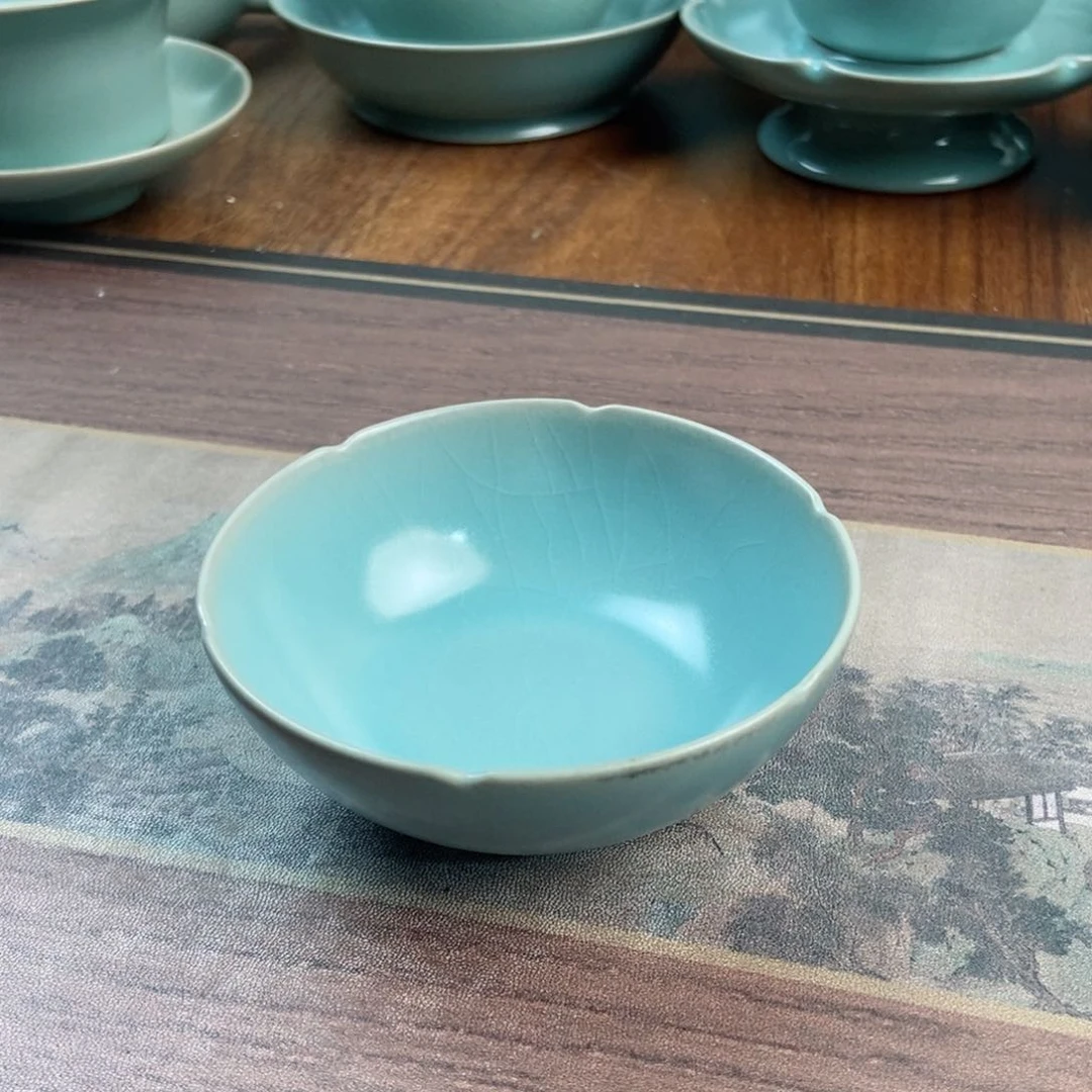 摆件原产地原矿汝瓷～茶器