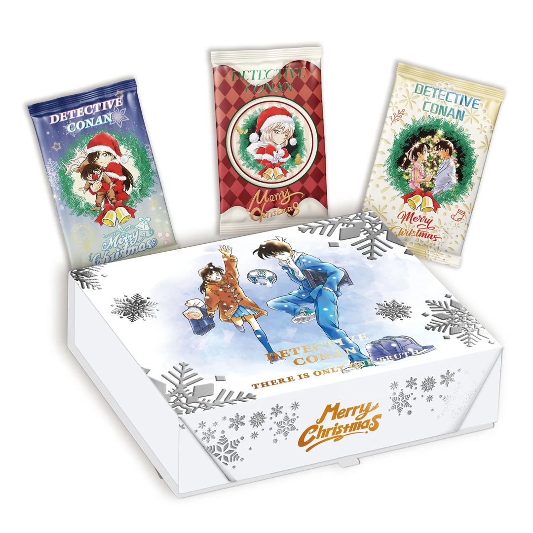 【拆盒】皇卡 柯南二弹 圣诞系列珍藏卡牌 二创收藏卡牌盲盒（现拆）