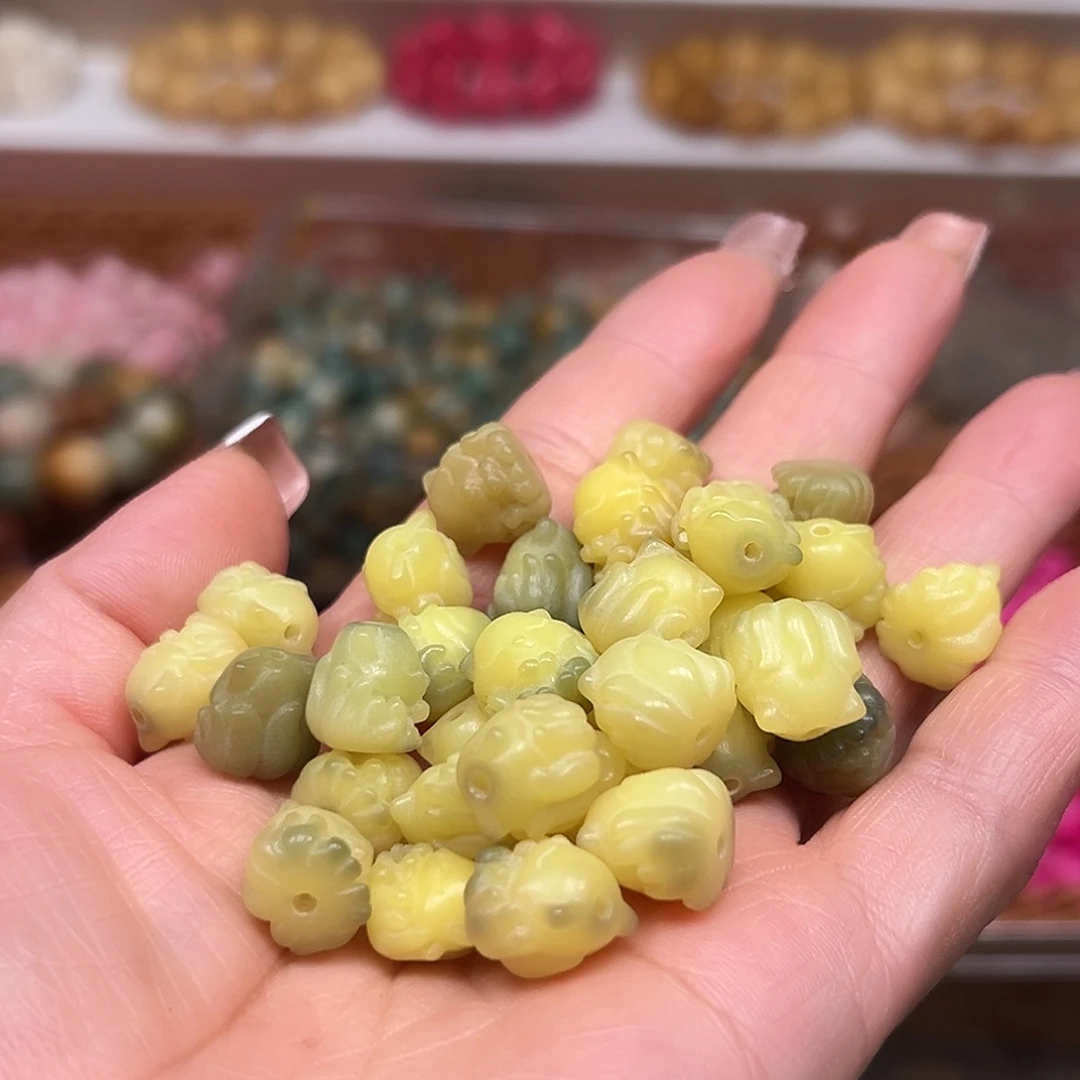 菩提根/象牙果手串卡12青柠凤九30颗