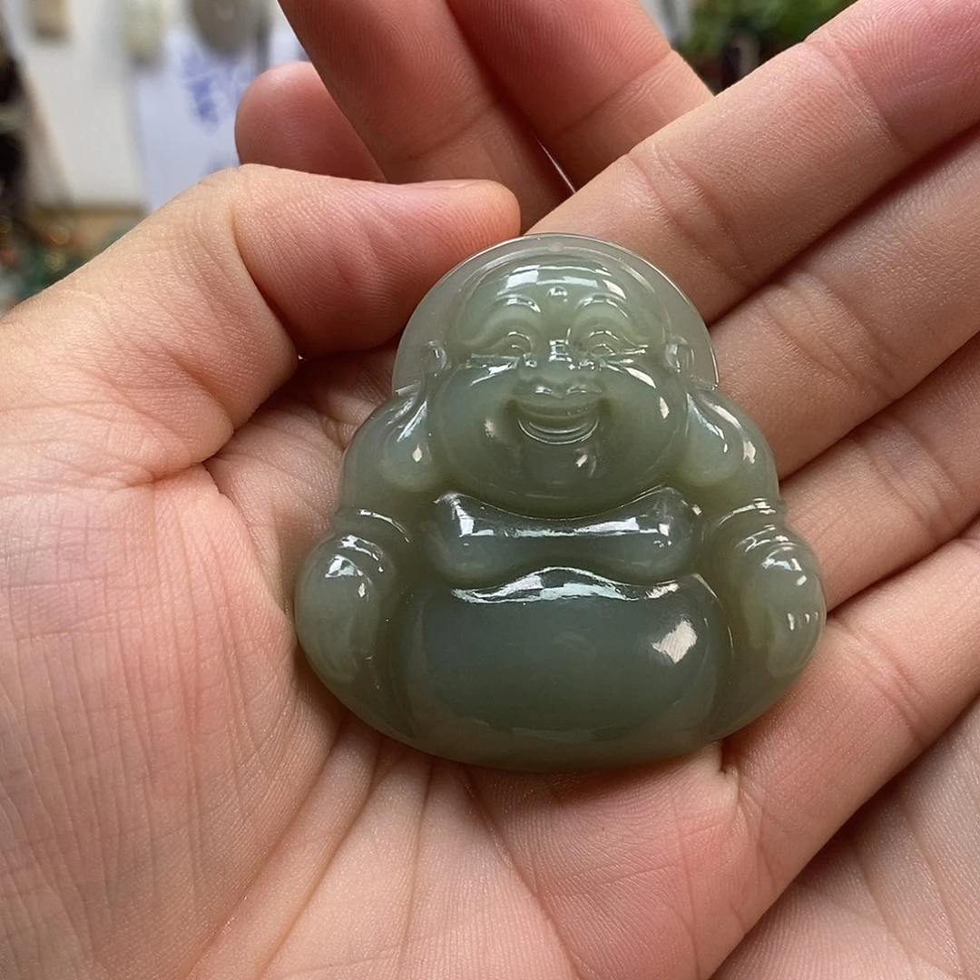 @***g和田玉未镶嵌颈饰