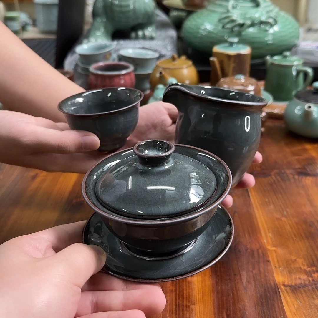 小仲青瓷茶器微瑕8422
