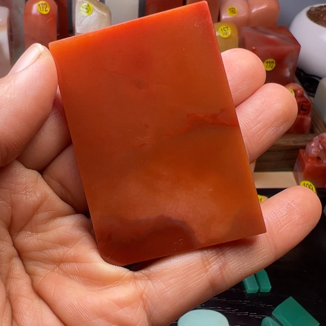 寿山石印石老挝3.9/5.7/0.45