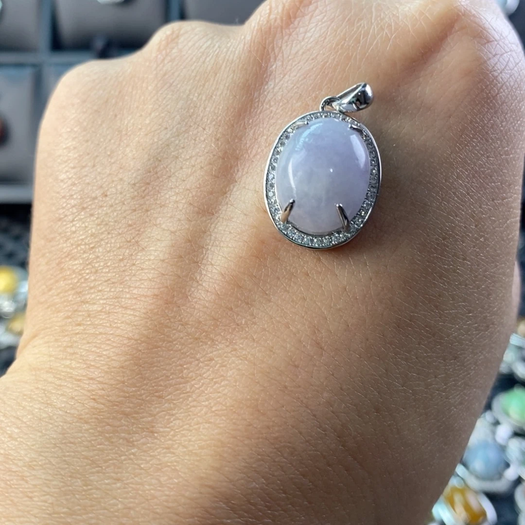 詹***纯翡翠未镶嵌戒指缅甸