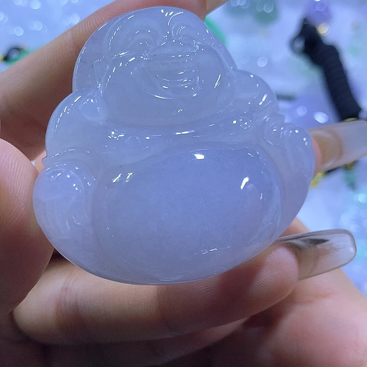 颈饰未镶嵌翡翠天然翡翠A货吊坠