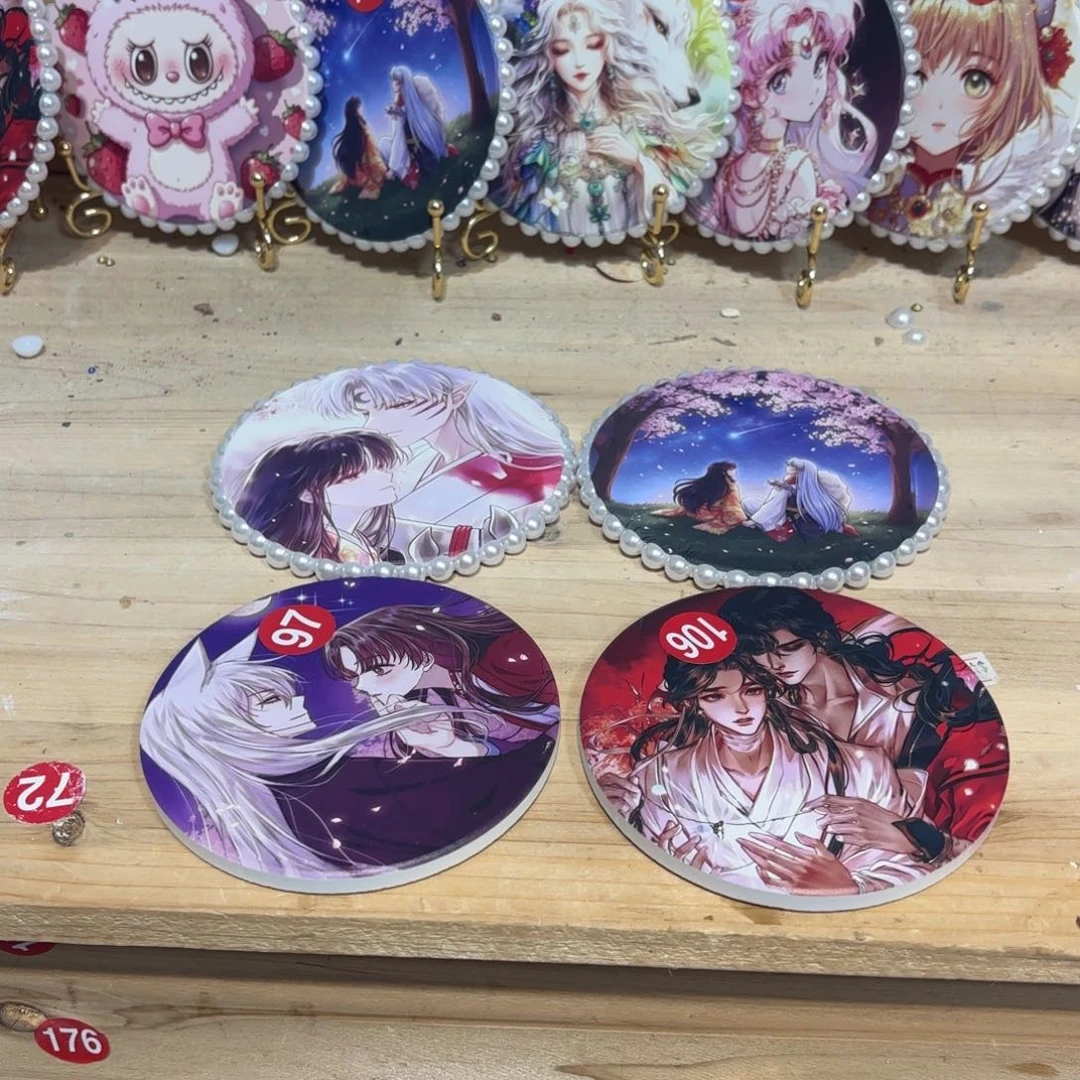 景德镇手绘花盆陶瓷10cm