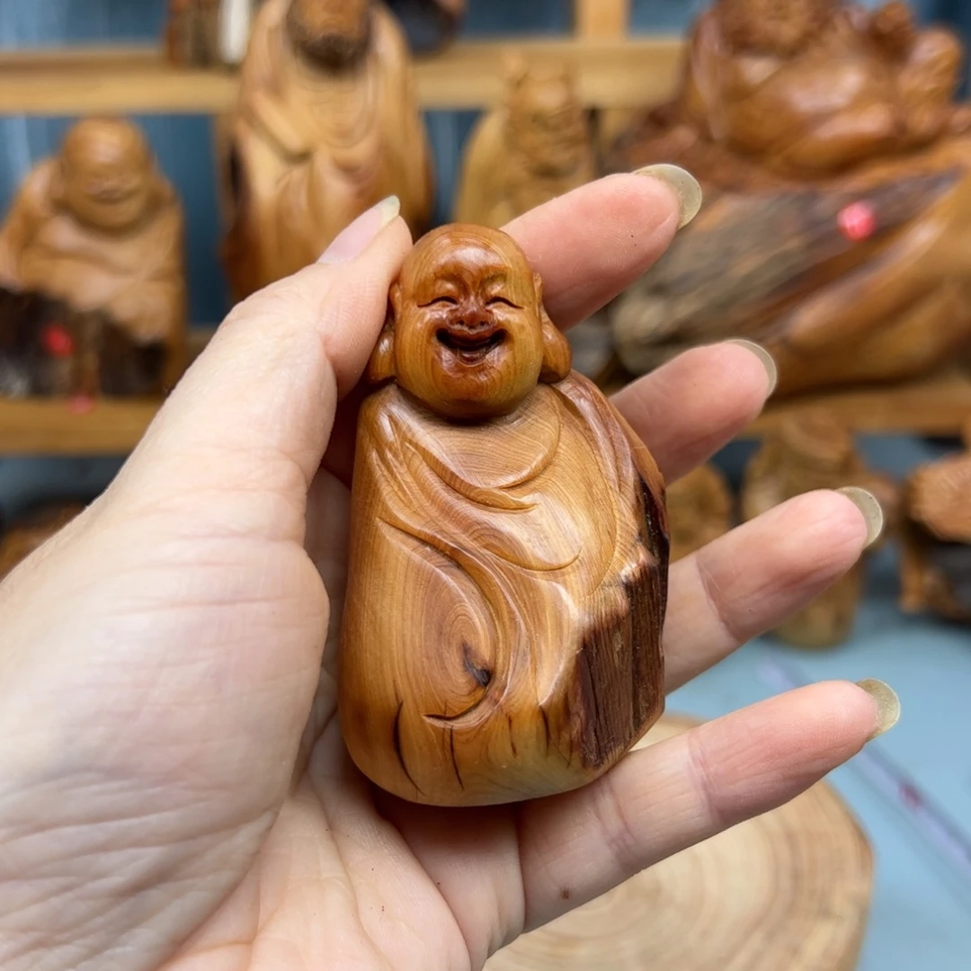 柏木崖柏木摆件手把件，48