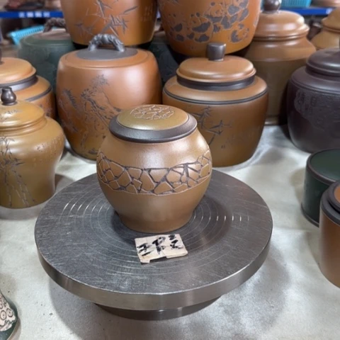 紫砂茶叶罐。。。。。。。。。。