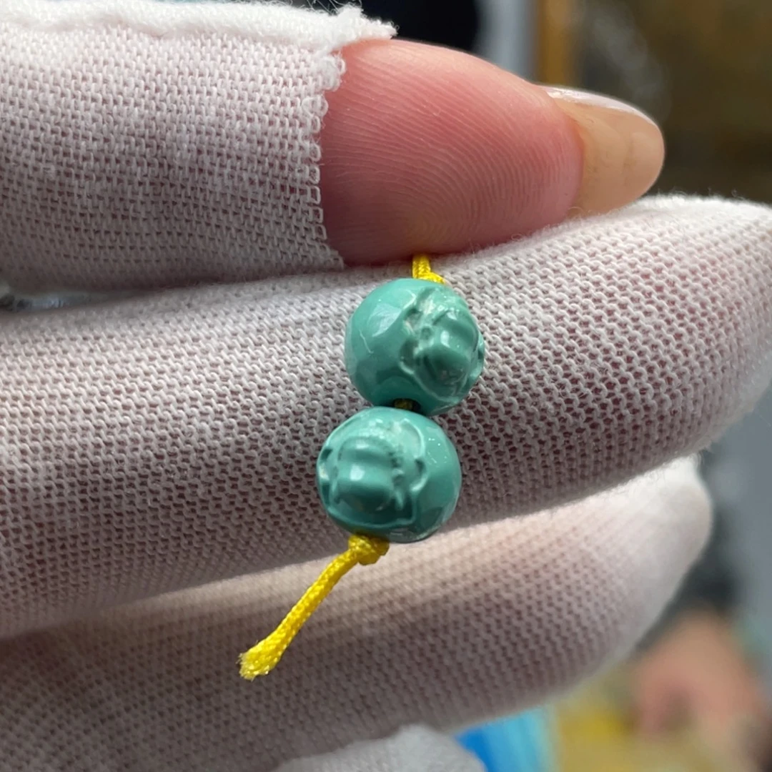 绿松石未镶嵌挂件
