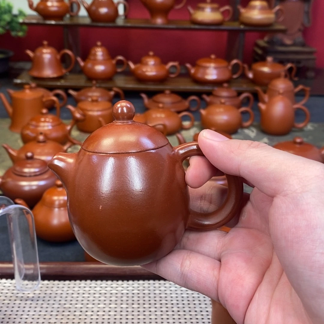 茶壶紫砂靓潮州手拉壶手拉壶