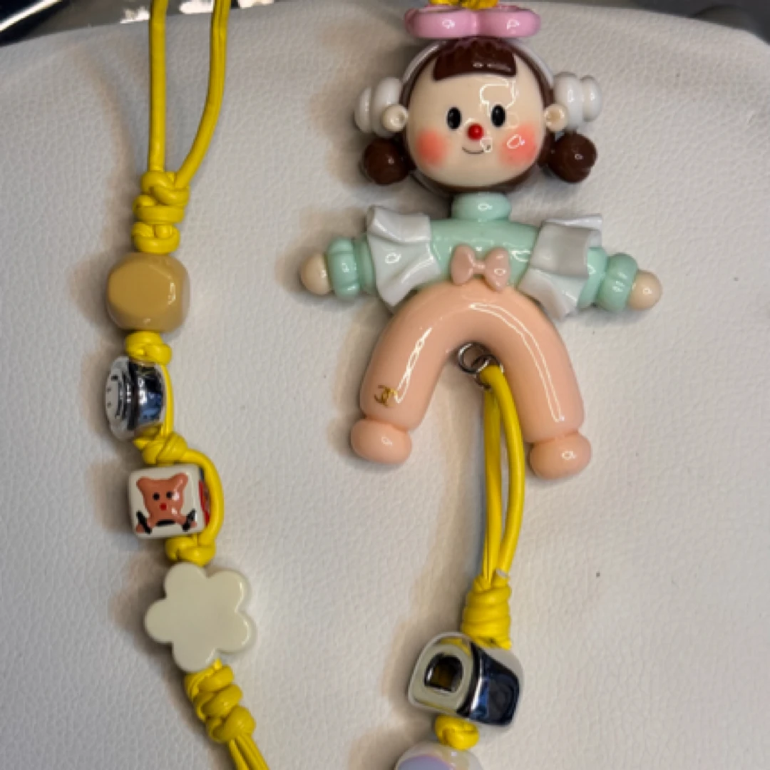 1200墨镜时尚可调节手工粘土斜挎链