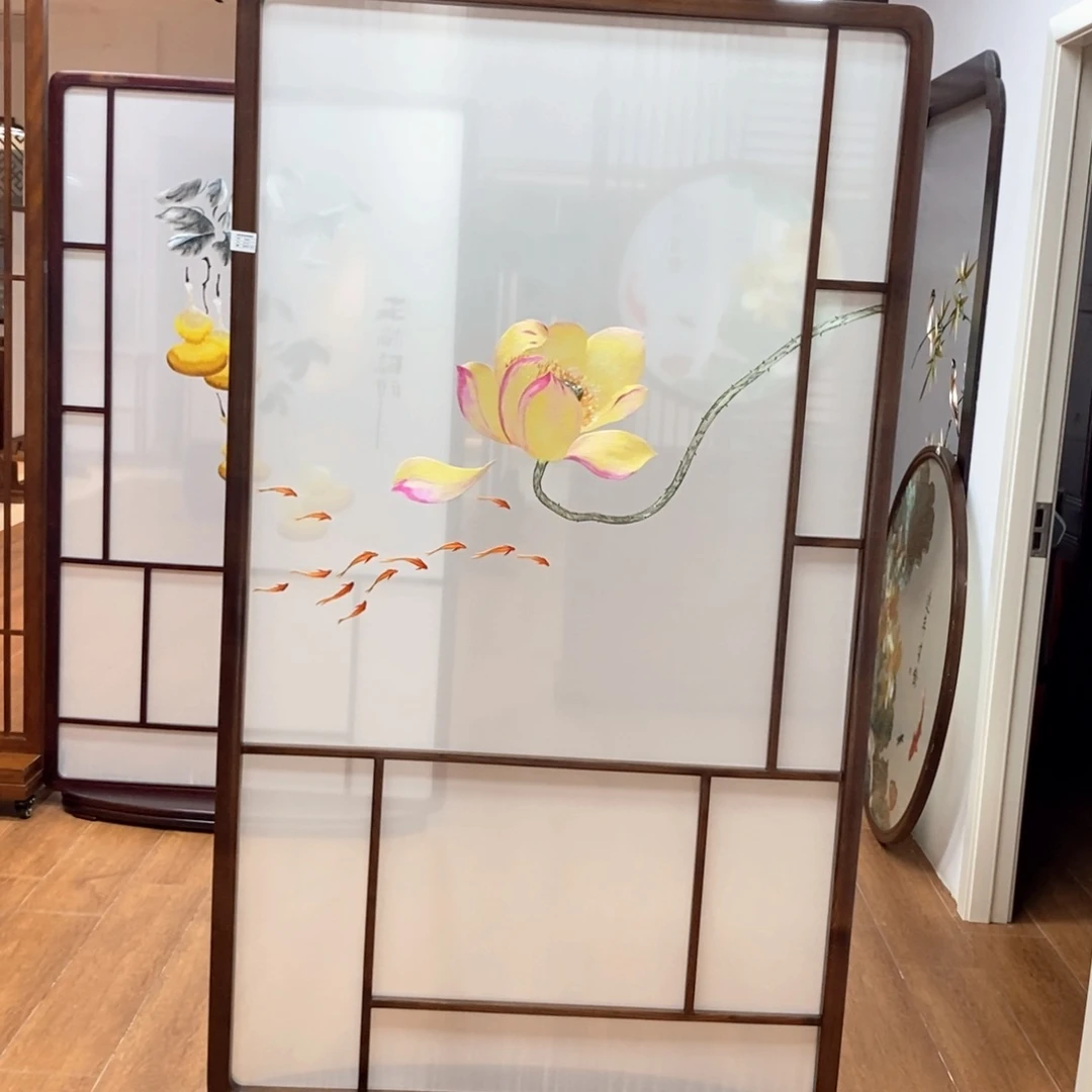 木（非红木类）柚木屏风