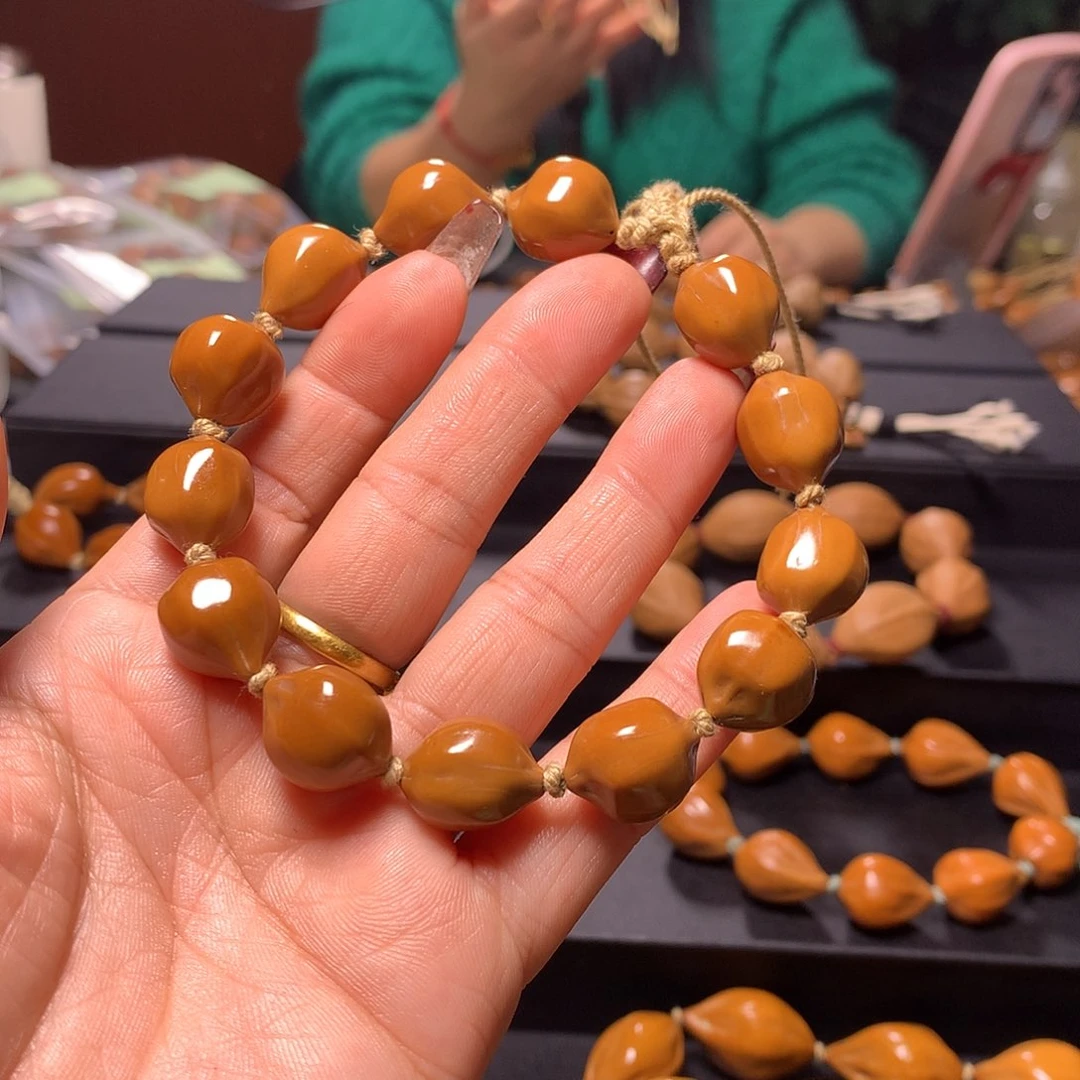 橄榄核手串/手链清**灯三花手串