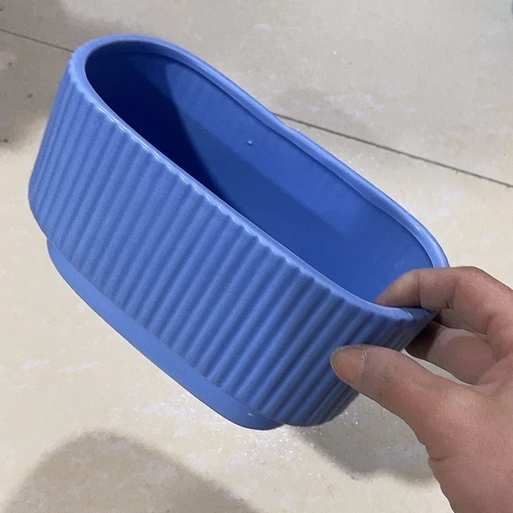 陶盆有孔 瑕疵针孔漏釉介意勿拍外口 18*10外高10