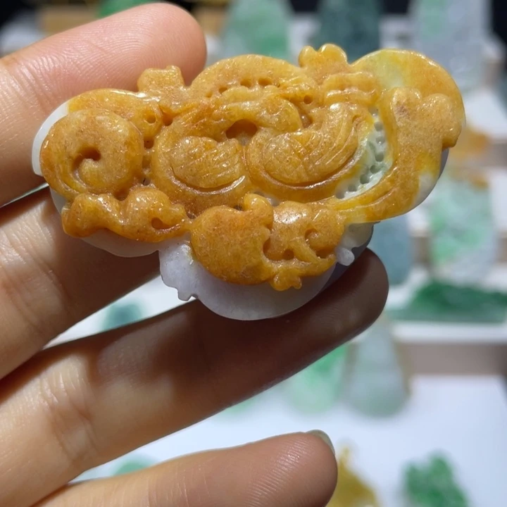 颈饰未镶嵌翡翠翡翠吊坠