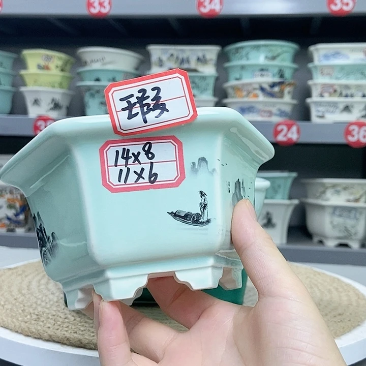 紫砂花瓶紫砂花盆