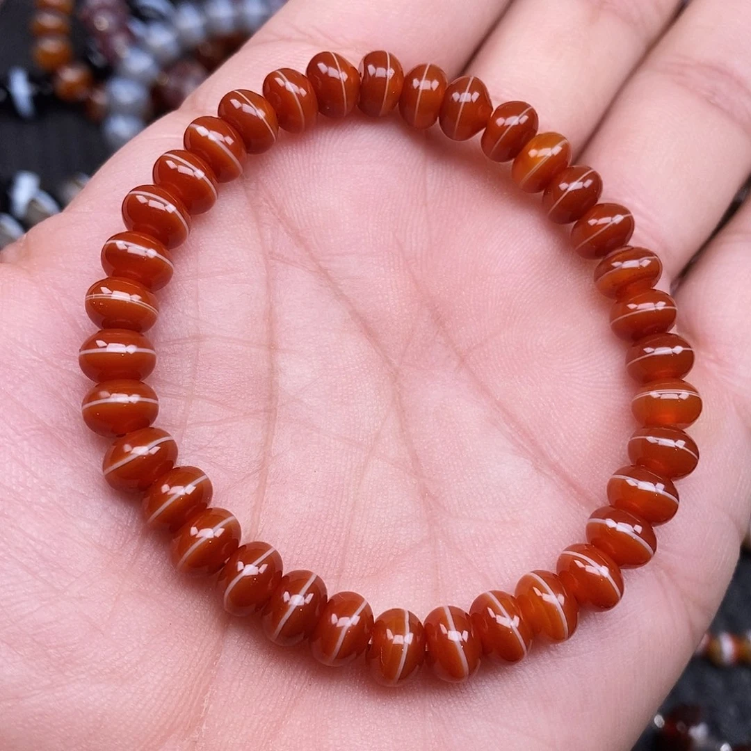 玛瑙/玉髓未镶嵌手链
