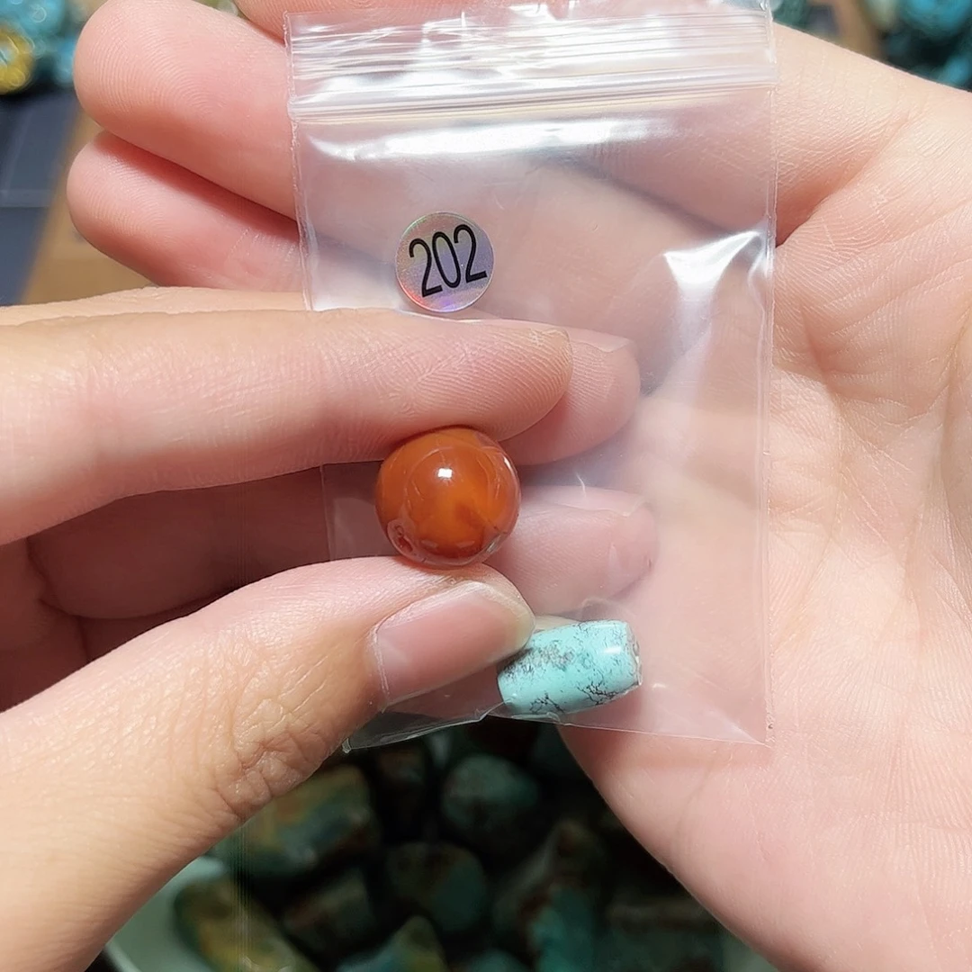 W***.未镶嵌圆珠桶珠老型手串！！玛瑙/玉髓