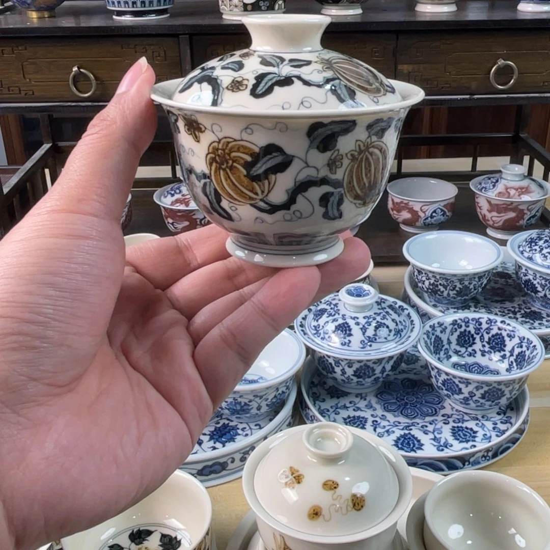 景德镇手工手绘茶具