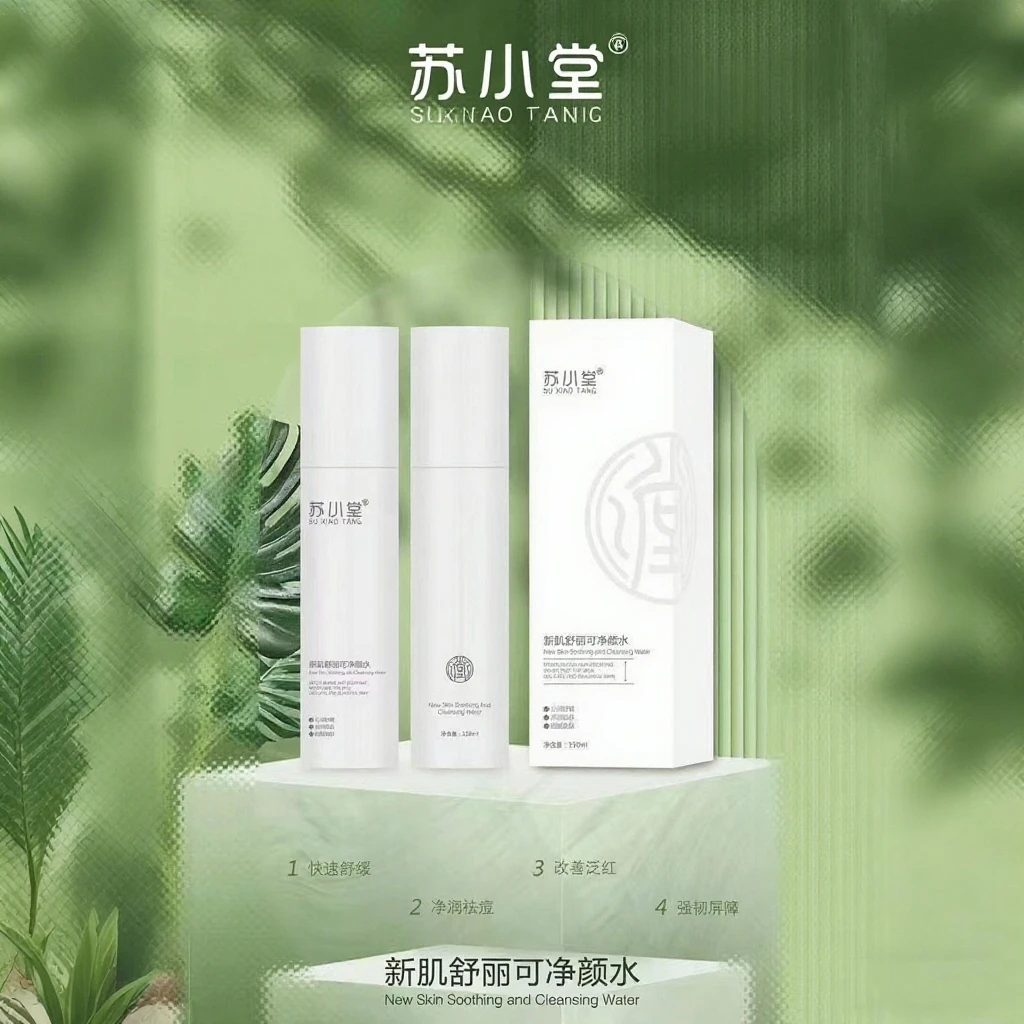 苏小堂新肌舒丽可净颜补水保湿舒缓滋养喷雾水