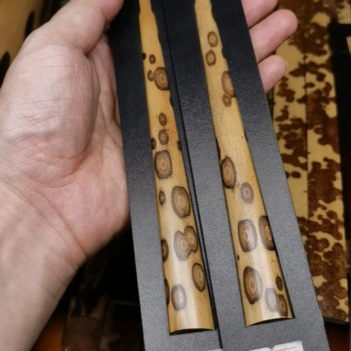 扇子大花梅鹿扇子料