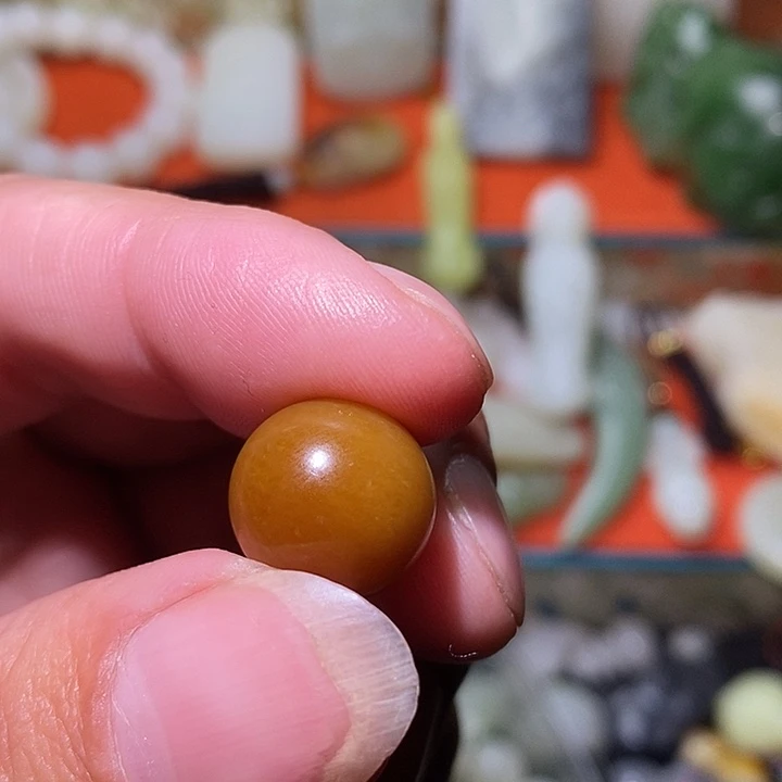 颂***蔚和田玉（糖玉）未镶嵌挂件