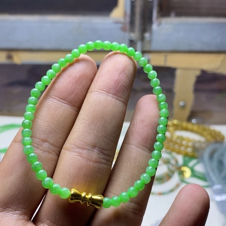 定制翡翠未镶嵌缅甸翡翠a货卡3.8