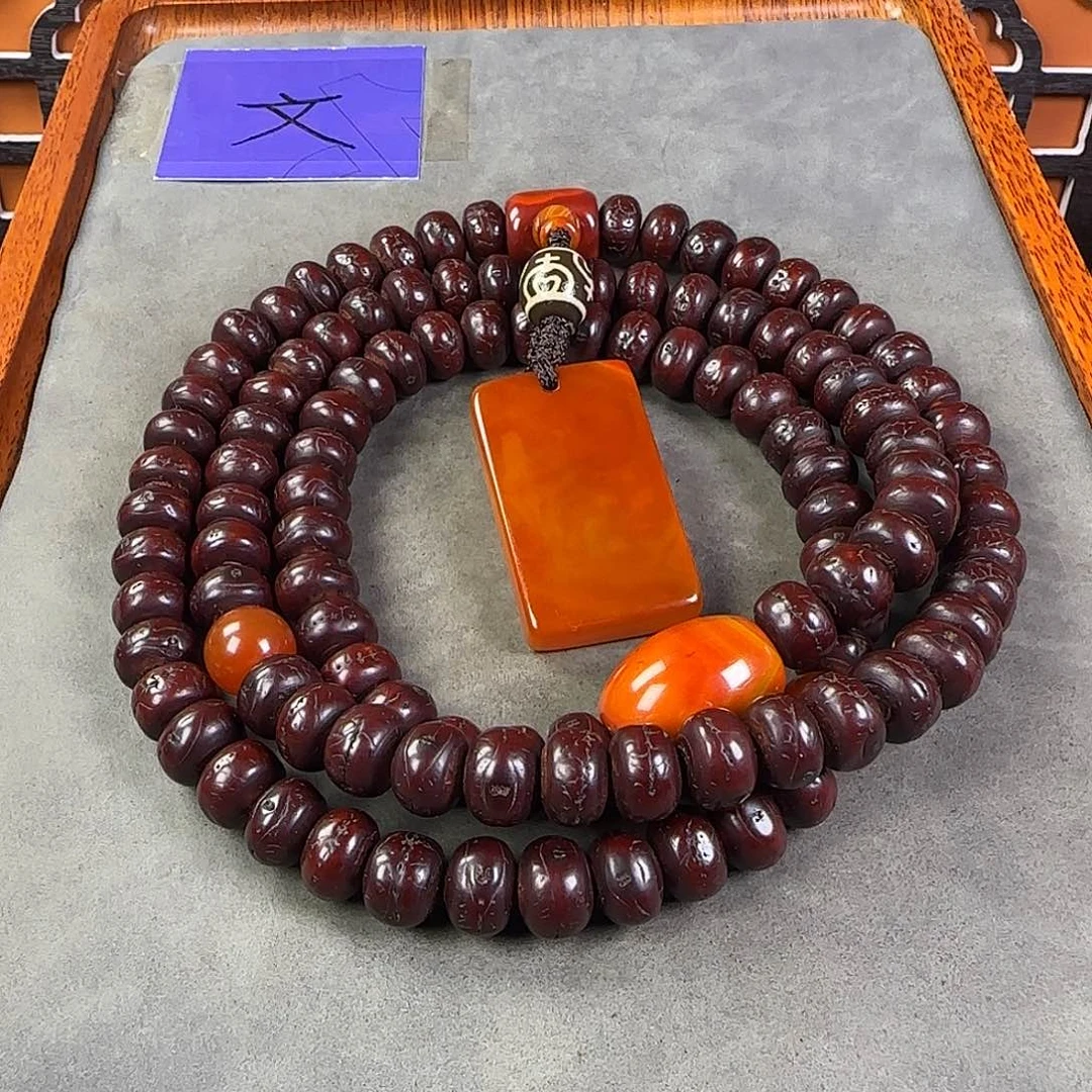 凤眼菩提吊坠脖挂