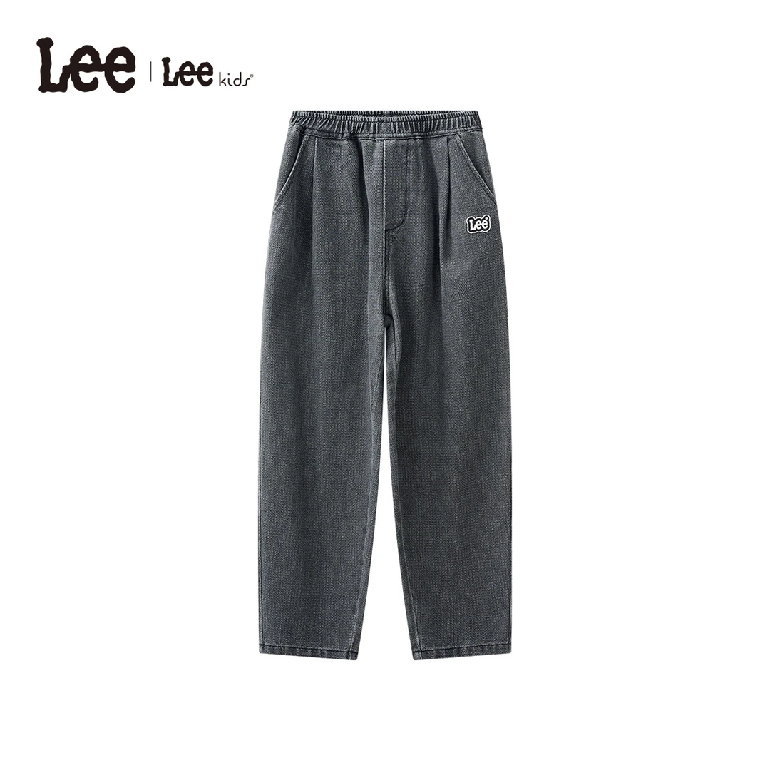 线下同款Lee儿童牛仔裤秋冬款大小童通穿男女同款LK5X2FUB1102