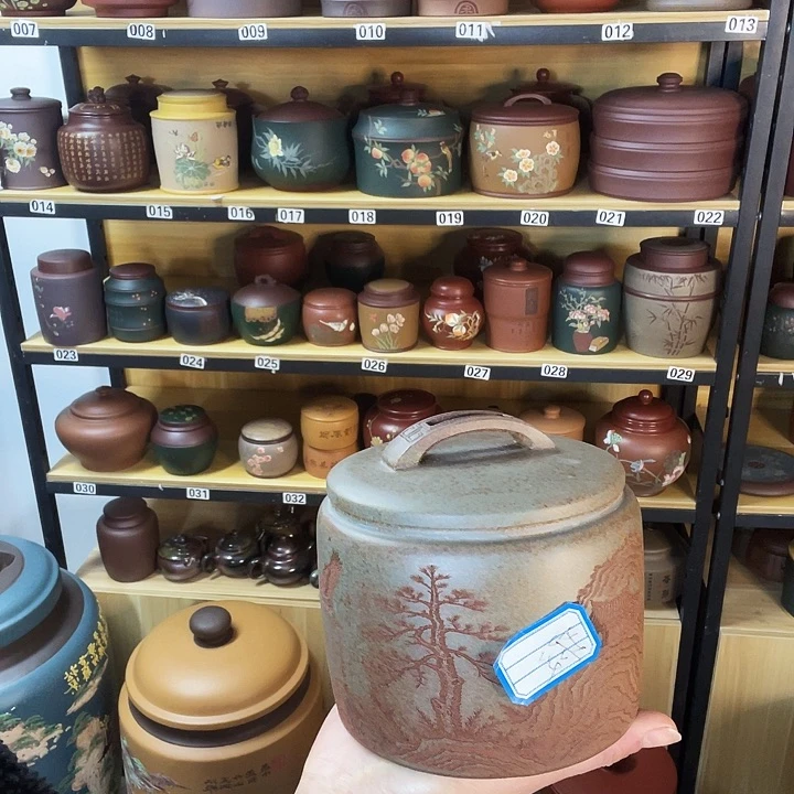 紫砂茶叶罐紫砂茶叶罐