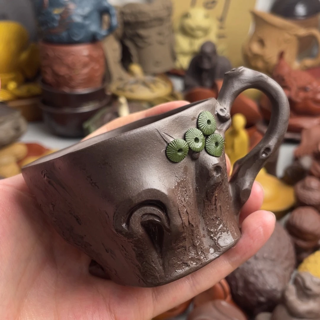 紫砂茶宠紫砂瑕疵