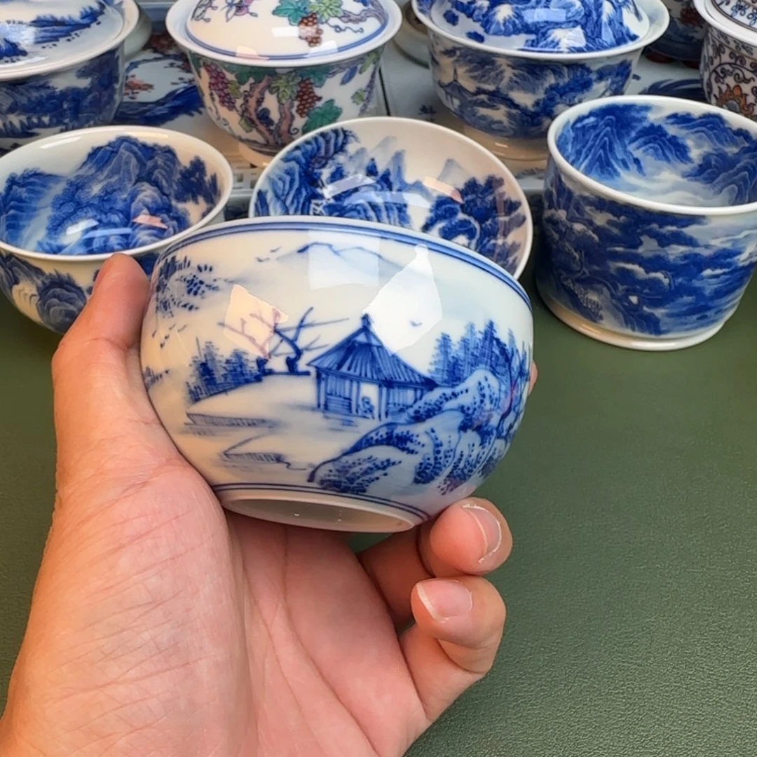 纯手工纯手绘茶具98