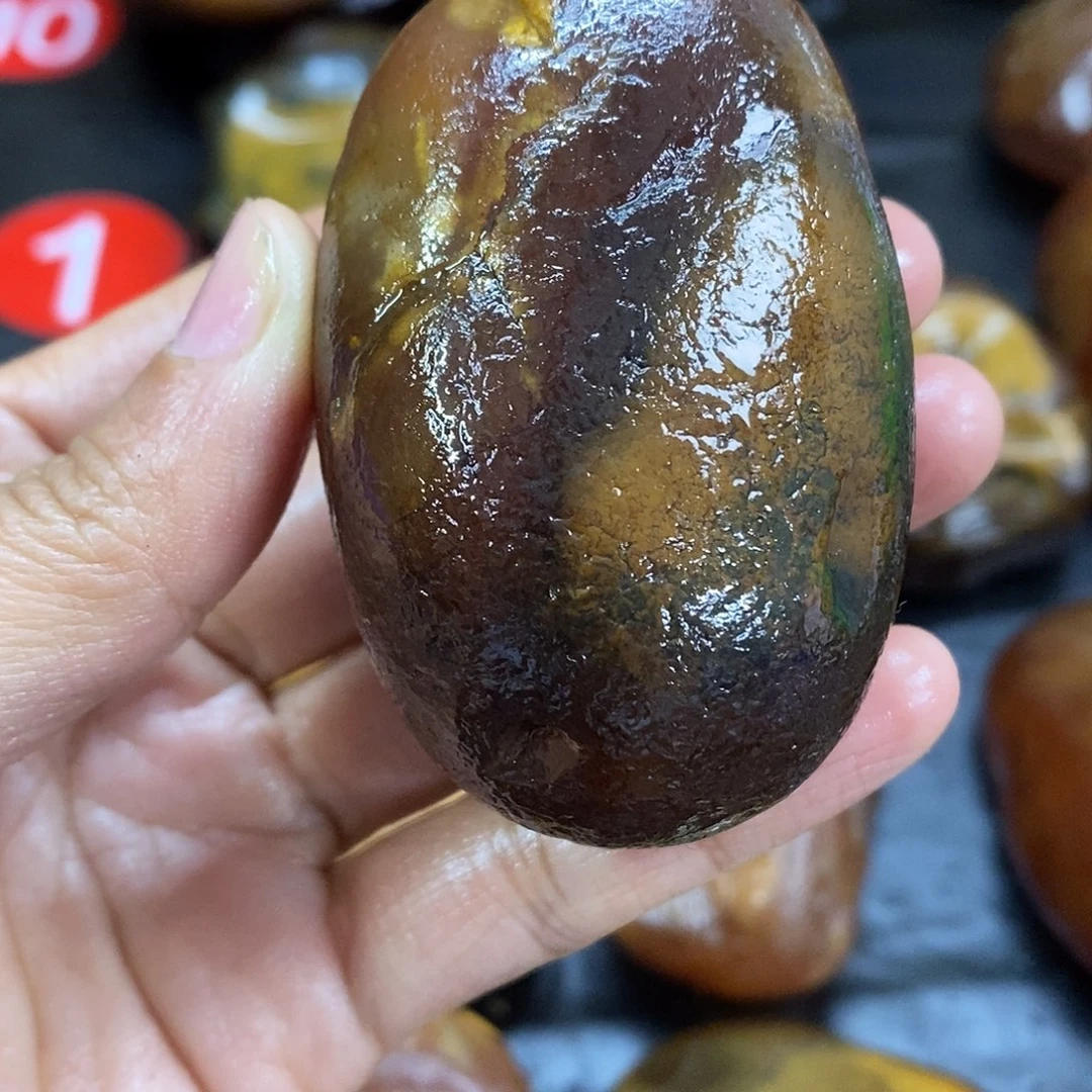 玛瑙/玉髓未镶嵌手把件