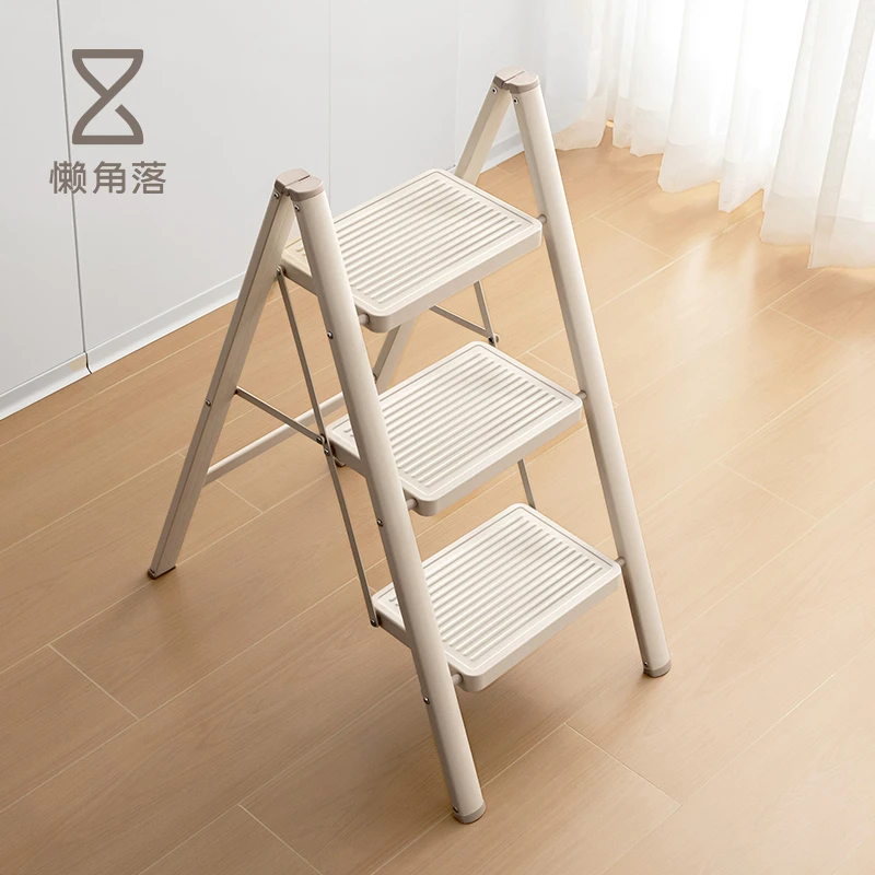 懒角落家用折叠梯人字梯室内多功能三四步梯子小梯凳小型轻便架子