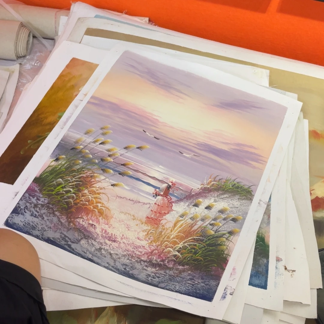 风***生油画油画作品入选作品3040