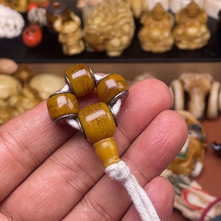 驼骨摆件人工万股