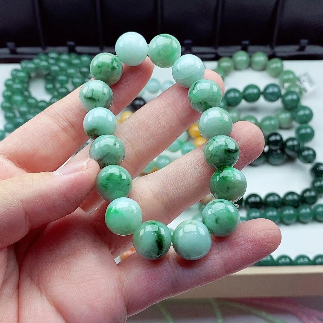 翡翠未镶嵌毛衣链