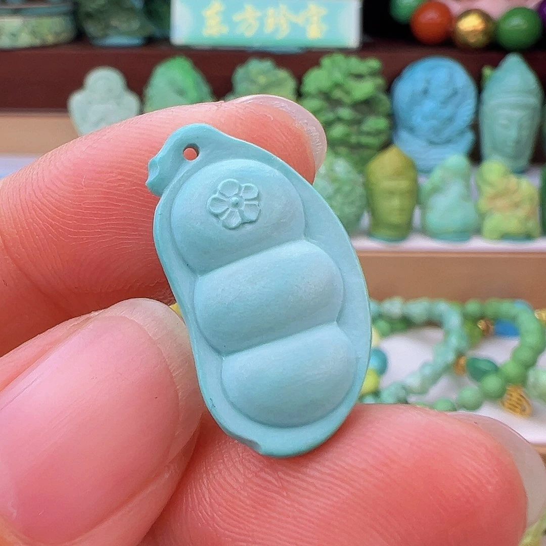 未镶嵌绿松石项链