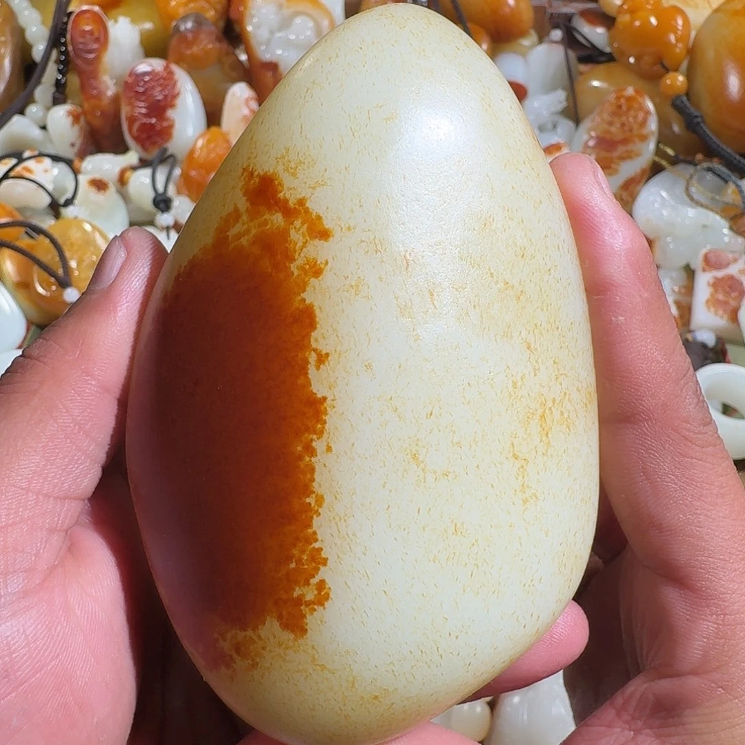 用***6和田玉未镶嵌挂件