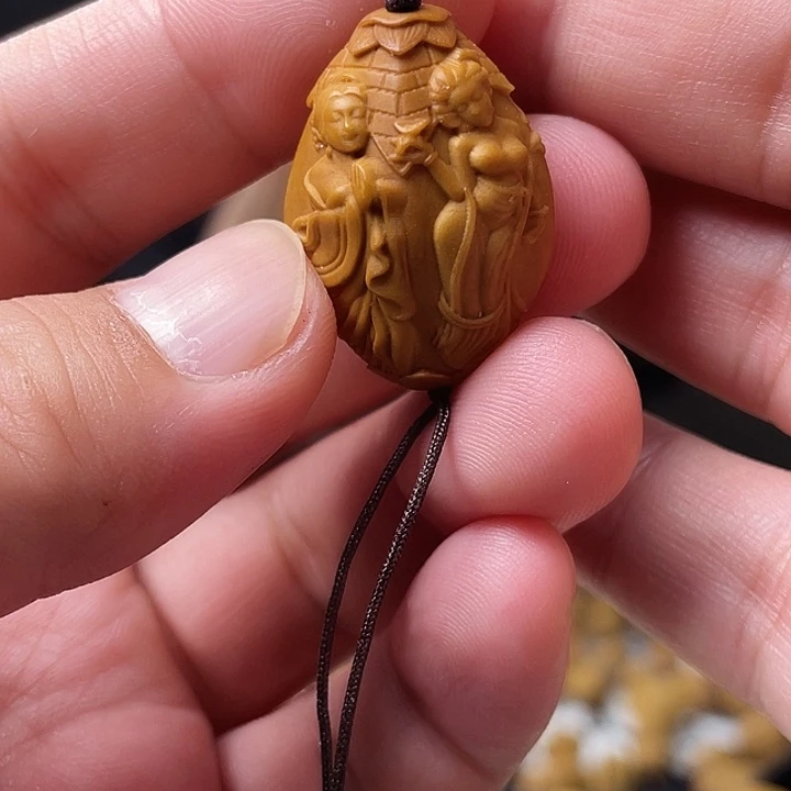 橄榄核吊坠橄榄核